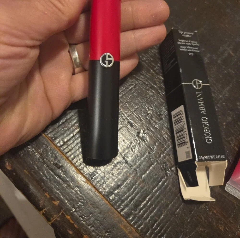 Giorgio Armani Lipstick - Lip Power Matte Stylish 112 NIB